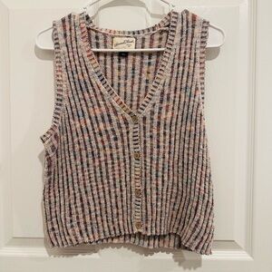 Universal Thread Multicolor Knit Vest